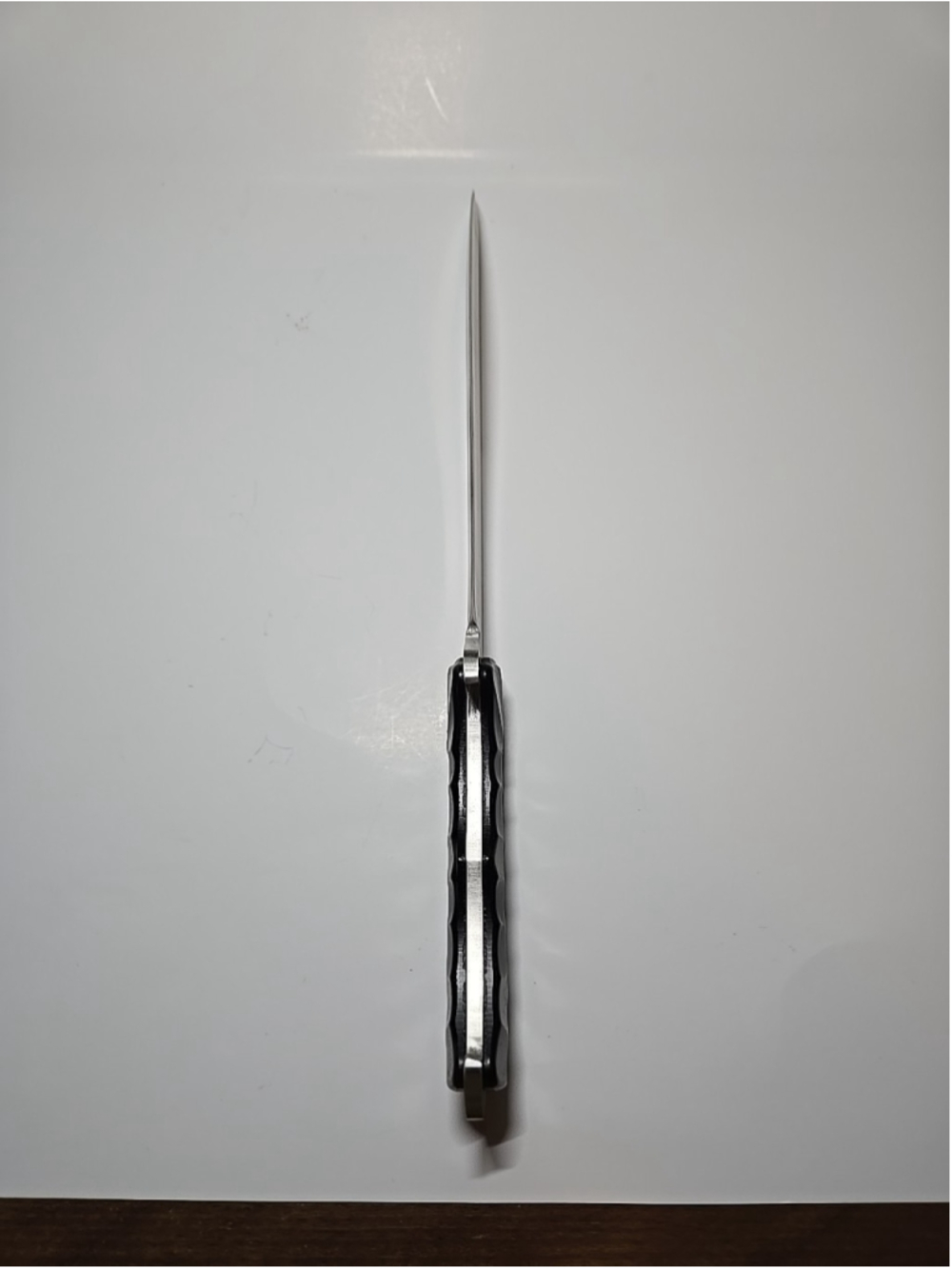Custom 11.5" Fixed Blade Bowie Hunting Knife with Sheath - Picture 5 of 9